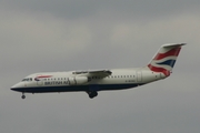 British Airways (CityFlyer) BAe Systems BAe-146-RJ100 (G-BZAU) at  Frankfurt am Main, Germany