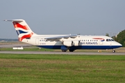British Airways (CityFlyer) BAe Systems BAe-146-RJ100 (G-BZAU) at  Frankfurt am Main, Germany