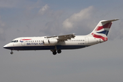 British Airways (Citiexpress) BAe Systems BAe-146-RJ100 (G-BZAW) at  Barcelona - El Prat, Spain