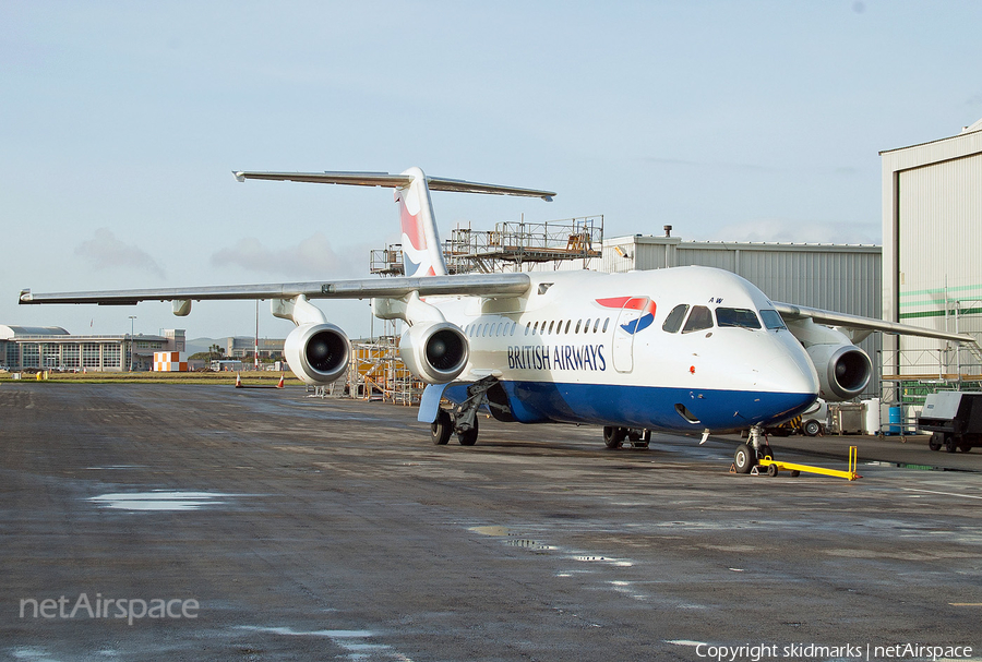 British Airways (Citiexpress) BAe Systems BAe-146-RJ100 (G-BZAW) | Photo 98222