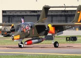 Bronco Demo Team Rockwell OV-10B Bronco (G-BZGK) at  RAF Fairford, United Kingdom