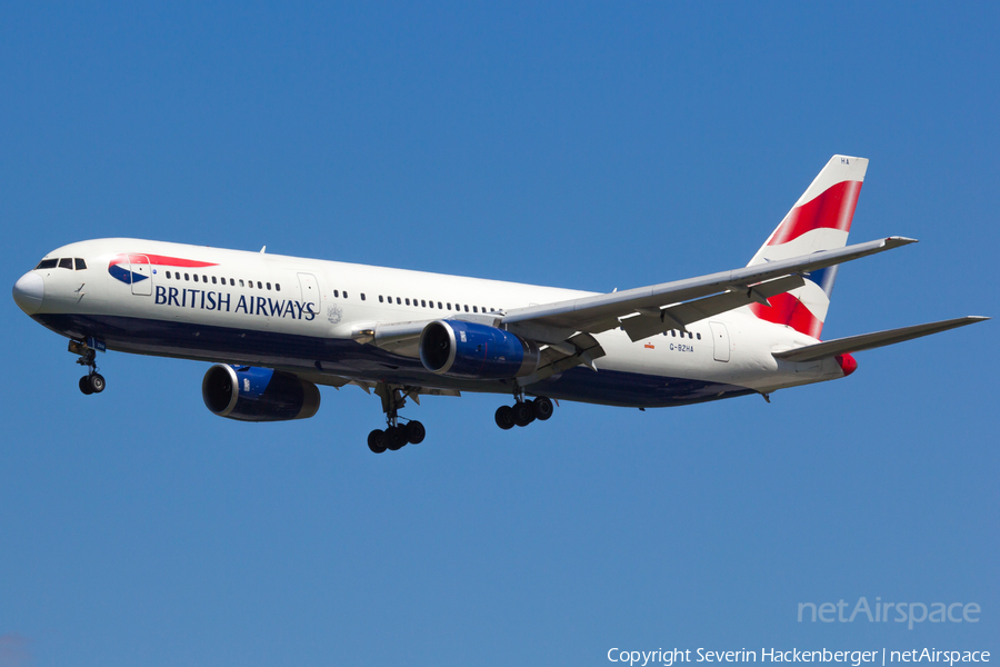 British Airways Boeing 767-336(ER) (G-BZHA) | Photo 205451