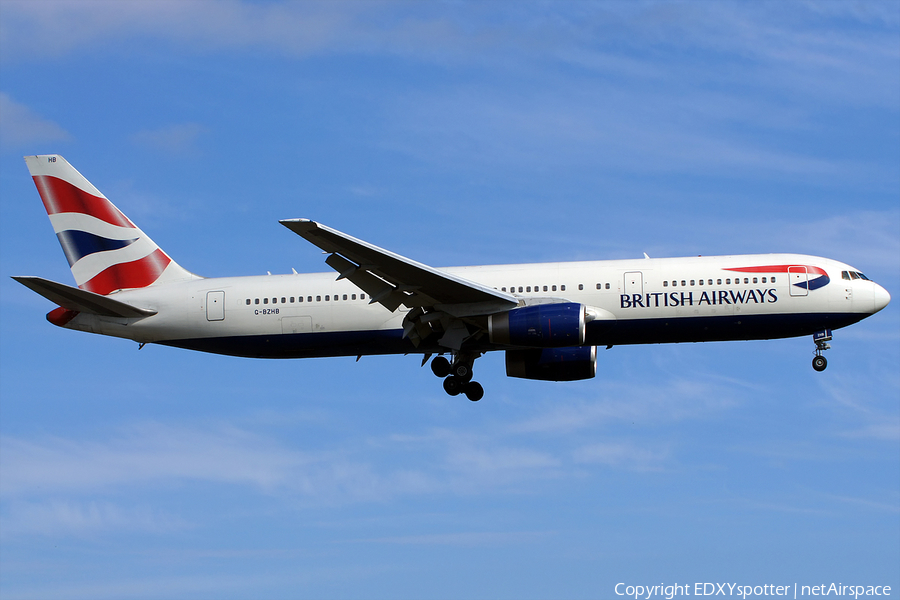 British Airways Boeing 767-336(ER) (G-BZHB) | Photo 275395