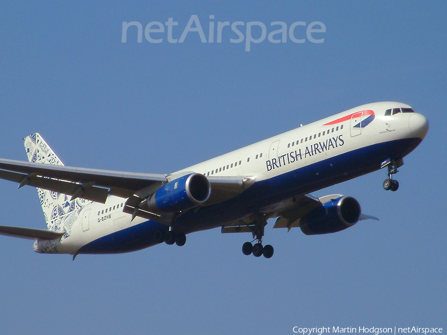 British Airways Boeing 767-336(ER) (G-BZHB) | Photo 102529