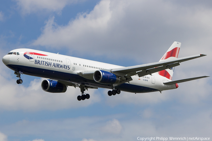 British Airways Boeing 767-336(ER) (G-BZHB) | Photo 114943