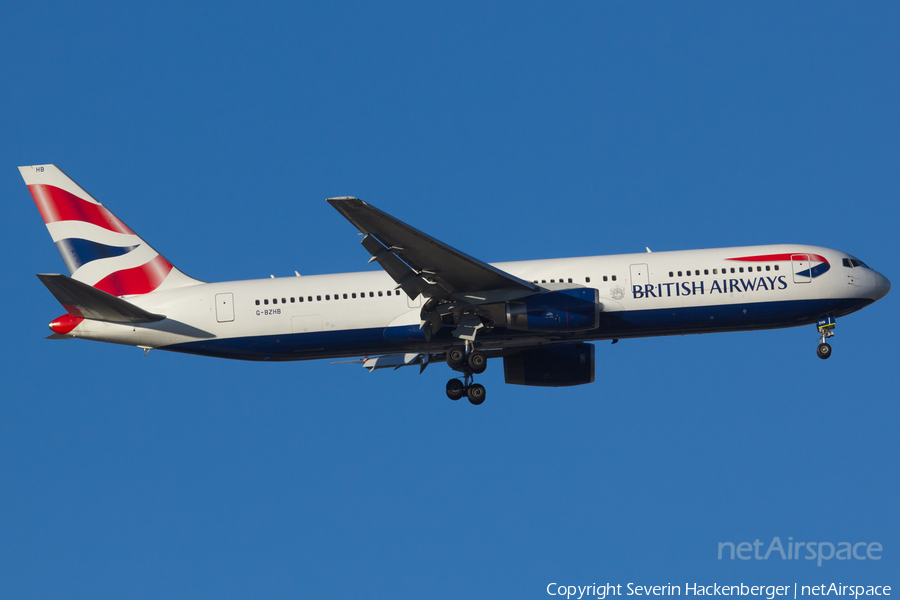British Airways Boeing 767-336(ER) (G-BZHB) | Photo 191757