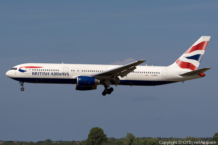 British Airways Boeing 767-336(ER) (G-BZHC) | Photo 265385