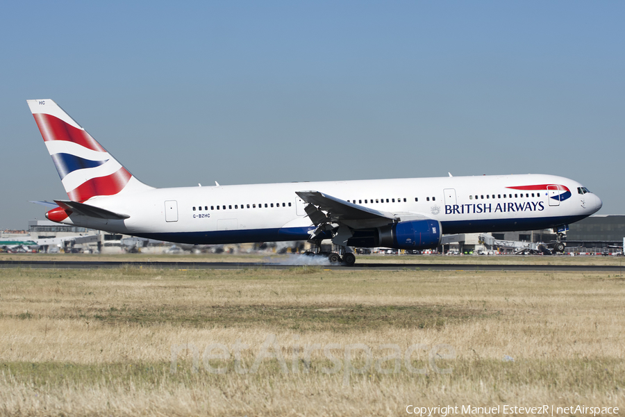 British Airways Boeing 767-336(ER) (G-BZHC) | Photo 168456