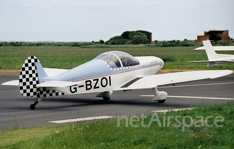 (Private) Nicollier HN.700 Menestrel II (G-BZOI) at  Newtownards, United Kingdom