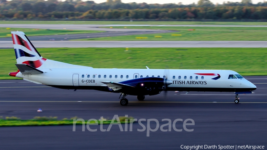 British Airways (Eastern Airways) SAAB 2000 (G-CDEB) | Photo 213261