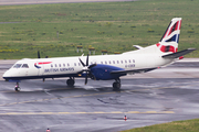 British Airways (Eastern Airways) SAAB 2000 (G-CDEB) at  Dusseldorf - International, Germany