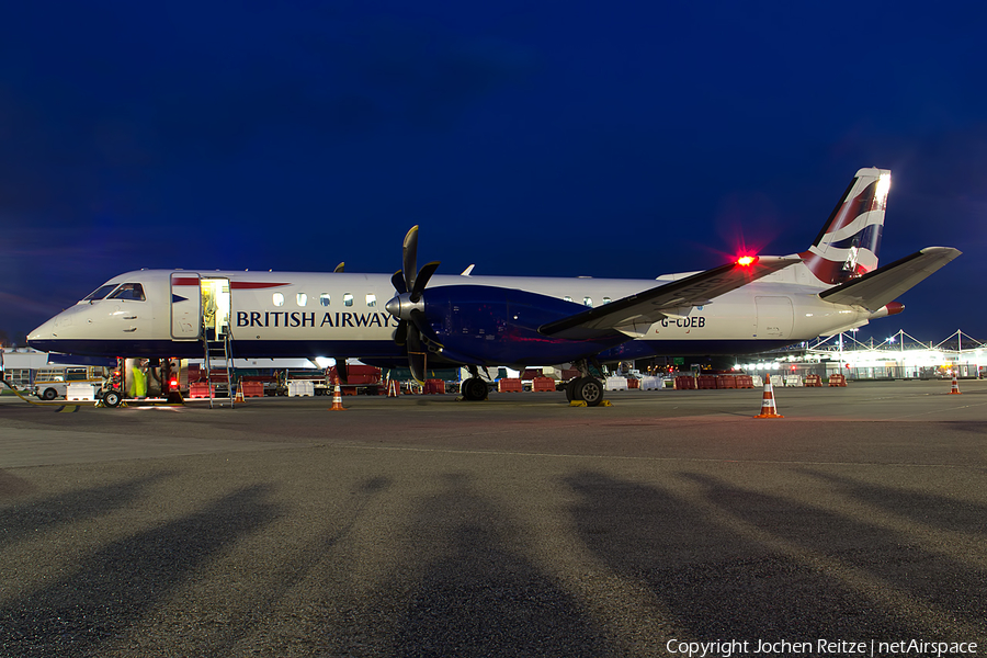 British Airways (Eastern Airways) SAAB 2000 (G-CDEB) | Photo 75881