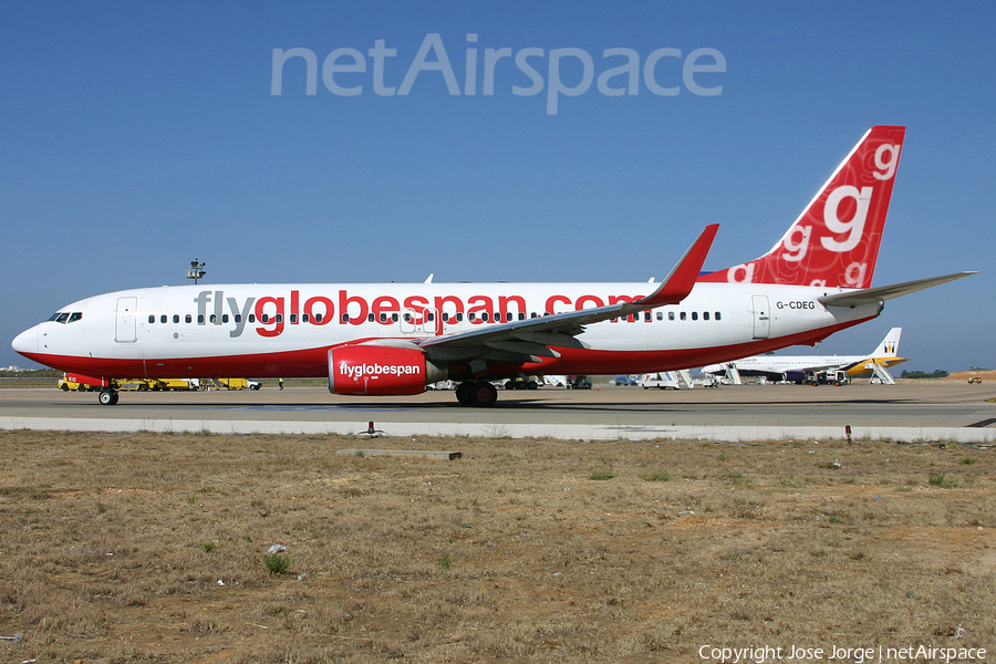 Flyglobespan Boeing 737-8BK (G-CDEG) | Photo 389635