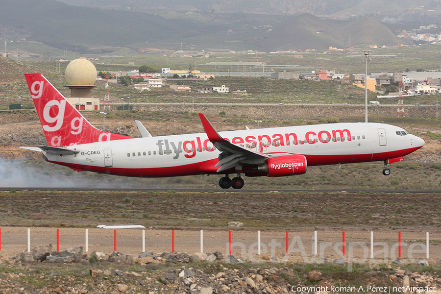 Flyglobespan Boeing 737-8BK (G-CDEG) | Photo 282217