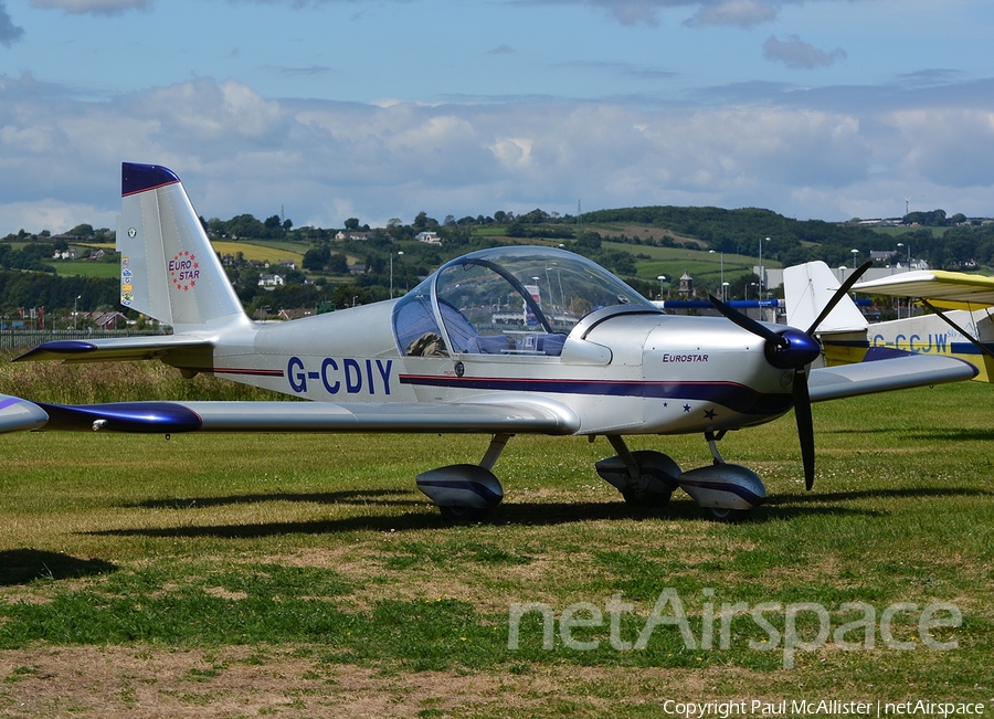 (Private) Evektor-Aerotechnik EV-97A EuroStar (G-CDIY) | Photo 51656