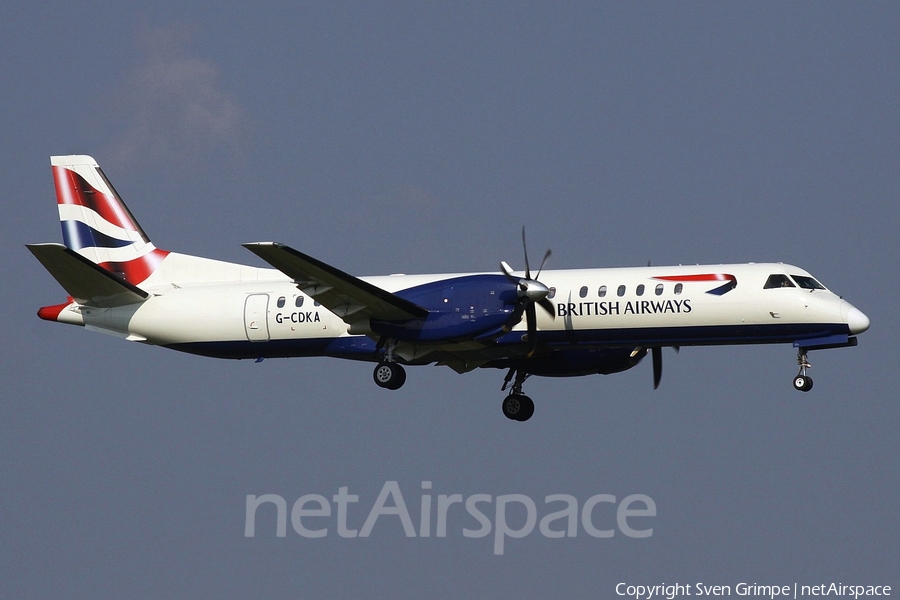 British Airways (Eastern Airways) SAAB 2000 (G-CDKA) | Photo 123705