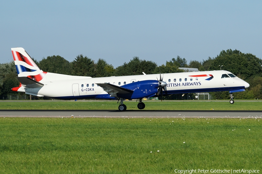 British Airways (Eastern Airways) SAAB 2000 (G-CDKA) | Photo 123767
