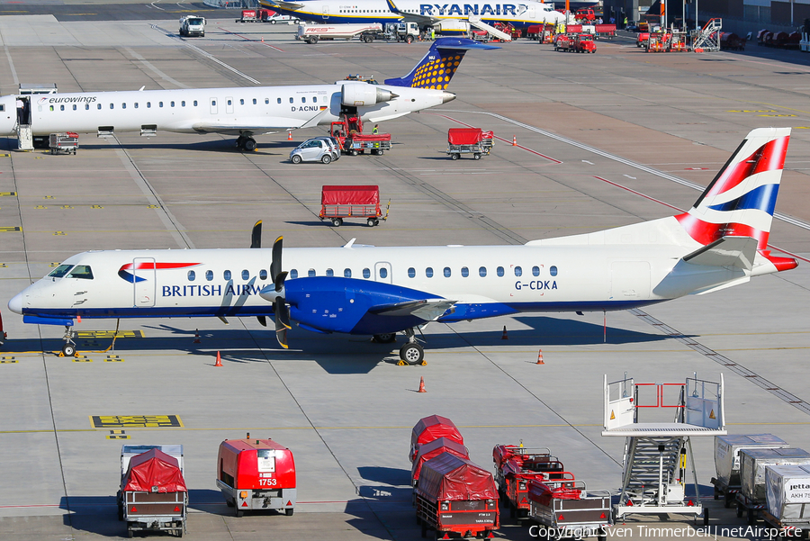 British Airways (Eastern Airways) SAAB 2000 (G-CDKA) | Photo 124193