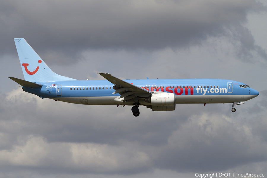 Thomsonfly Boeing 737-804 (G-CDZI) | Photo 288117