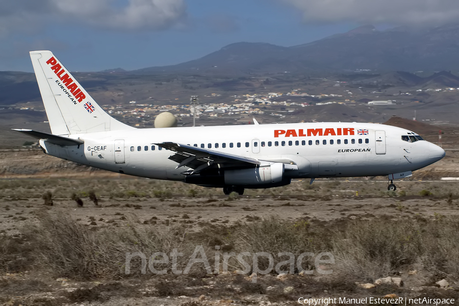 Palmair (EAL) Boeing 737-229(Adv) (G-CEAF) | Photo 128921