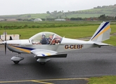 (Private) Aerotechnik EV-97A Eurostar (G-CEBF) at  Newtownards, United Kingdom