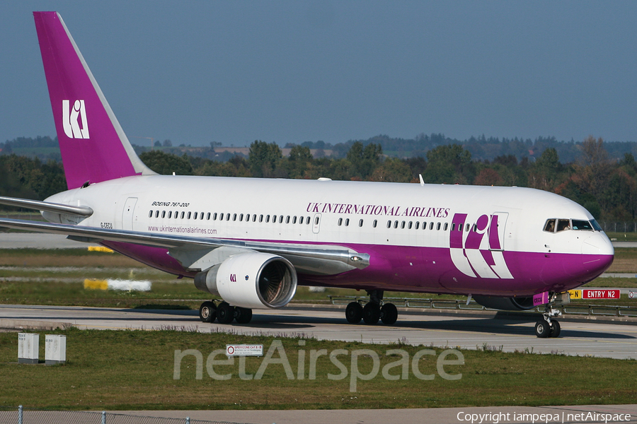 UK International Airlines Boeing 767-222 (G-CECU) | Photo 431033