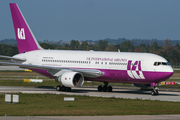 UK International Airlines Boeing 767-222 (G-CECU) at  Munich, Germany
