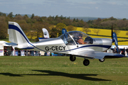 (Private) Aerotechnik EV-97 Eurostar (G-CECY) at  Popham, United Kingdom