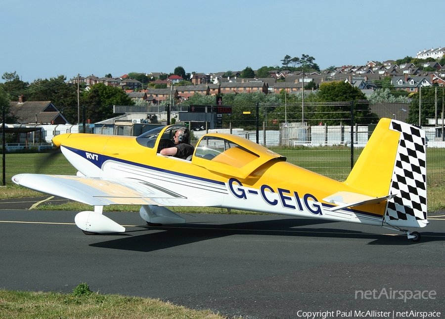 (Private) Van's RV-7 (G-CEIG) | Photo 50607