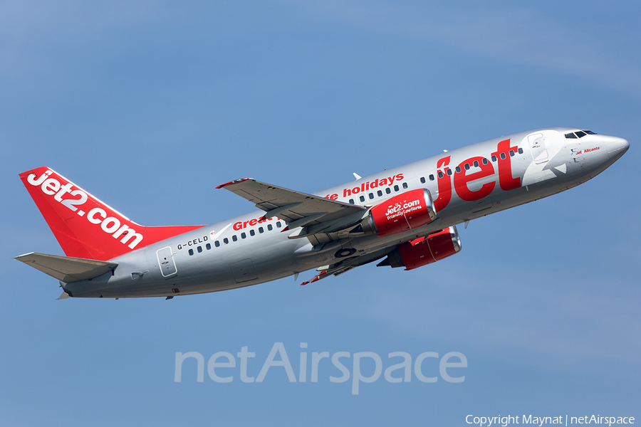 Jet2 Boeing 737-33A (G-CELD) | Photo 179086