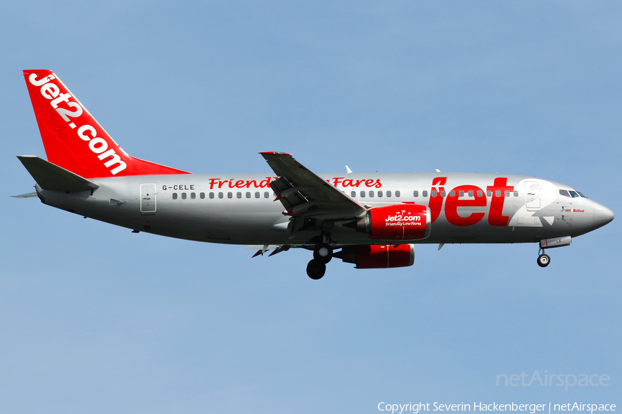 Jet2 Boeing 737-376 (G-CELE) | Photo 237778