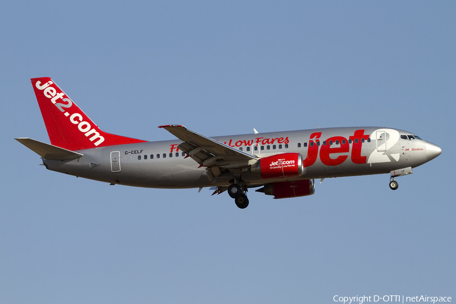 Jet2 Boeing 737-377 (G-CELF) | Photo 415494