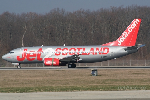 Jet2 Boeing 737-377 (G-CELU) at  Geneva - International, Switzerland