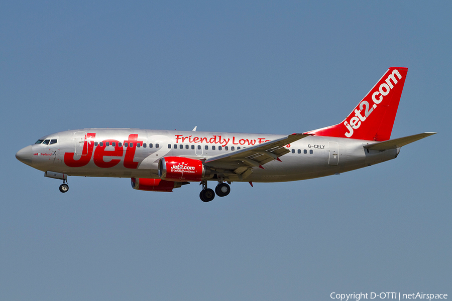 Jet2 Boeing 737-377(QC) (G-CELY) | Photo 367596