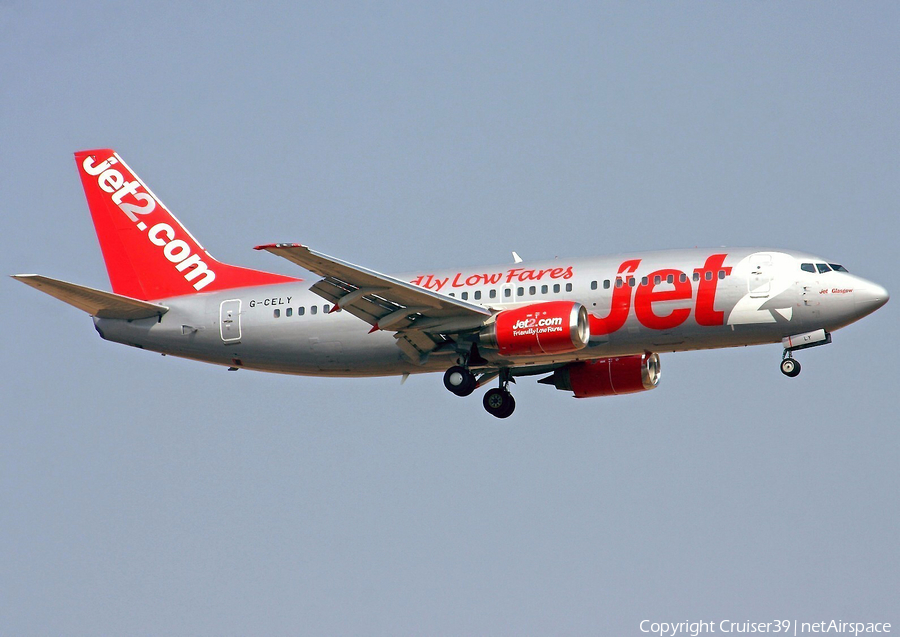 Jet2 Boeing 737-377(QC) (G-CELY) | Photo 122913