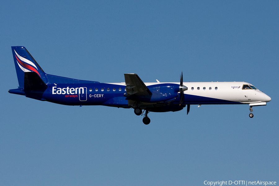 Eastern Airways SAAB 2000 (G-CERY) | Photo 267076