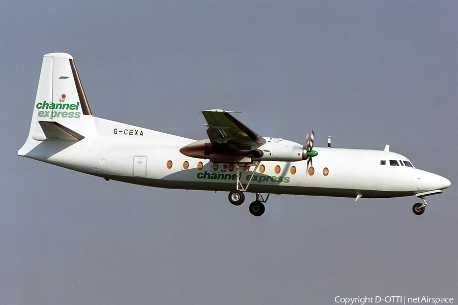 Channel Express Fokker F27-500CRF Friendship (G-CEXA) | Photo 147021