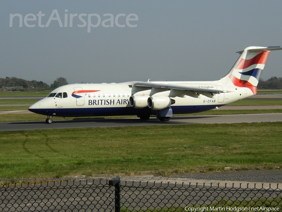 British Airways (Citiexpress) BAe Systems BAe-146-RJ100 (G-CFAB) | Photo 14897