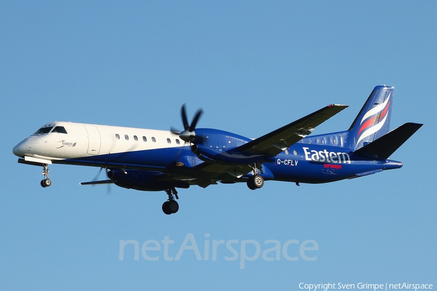 Eastern Airways SAAB 2000 (G-CFLV) | Photo 11939