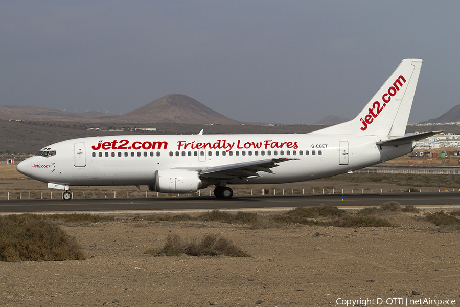 Jet2 Boeing 737-33A (G-CGET) | Photo 327987