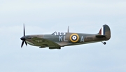 Comanche Warbirds Supermarine Spitfire Mk I (G-CGUK) at  Duxford, United Kingdom