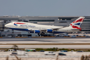 British Airways Boeing 747-436 (G-CIVA) at  Miami - International, United States