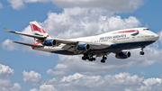 British Airways Boeing 747-436 (G-CIVA) at  Miami - International, United States