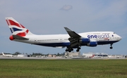 British Airways Boeing 747-436 (G-CIVC) at  Miami - International, United States