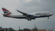 British Airways Boeing 747-436 (G-CIVD) at  Miami - International, United States