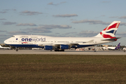 British Airways Boeing 747-436 (G-CIVD) at  Miami - International, United States