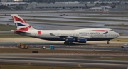 British Airways Boeing 747-436 (G-CIVJ) at  Miami - International, United States