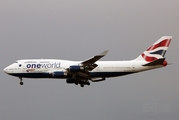 British Airways Boeing 747-436 (G-CIVK) at  Mexico City - Lic. Benito Juarez International, Mexico