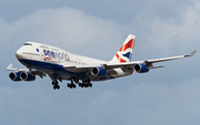 British Airways Boeing 747-436 (G-CIVK) at  Miami - International, United States