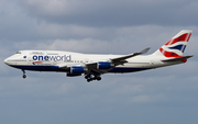 British Airways Boeing 747-436 (G-CIVK) at  Miami - International, United States